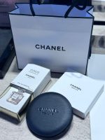Chanel leather rotating makeup mirror