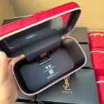 YSL Red Quilted Vanity Case - Image 6