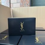 YSL Red Quilted Vanity Case - Image 8