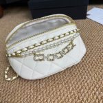 Chanel Pearl chain weist/crossbody bag - Image 5