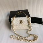 Pearl Handle Clutch Pearl Chain