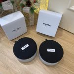 MiuMiu Perfume Gift Azuro Round Storage Case